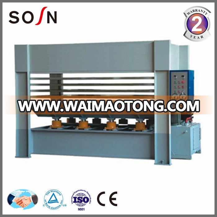 5 Layers Hydraulic Hot Press Machine for Board Making