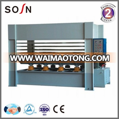 5 Layers Hydraulic Hot Press Machine for Board Making