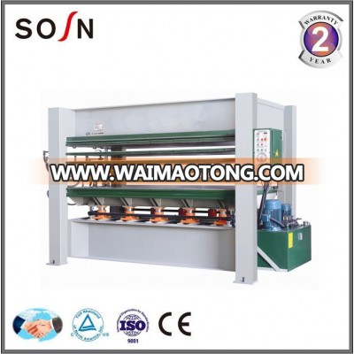 Woodworking Hydraulic Hot Press Machine for Laminating MDF Boards