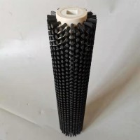 china bristle sponge cotton silicon carbide nylon steel brass wire strip cheap price curved roller brush